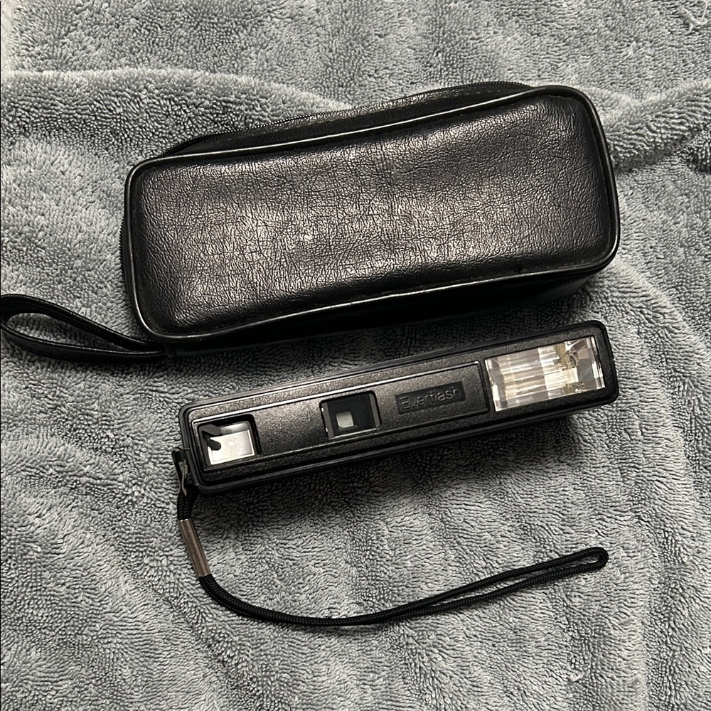 Keystone XR308  Tele-Everflash 110 Film Camera - Great Condition - Made In USA